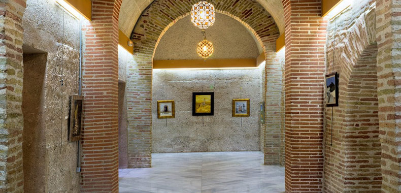 Interior de los Aljibes Árabes de Jairán