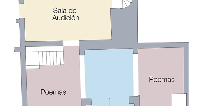 Sotano Casa del Poeta José Ángel Valente