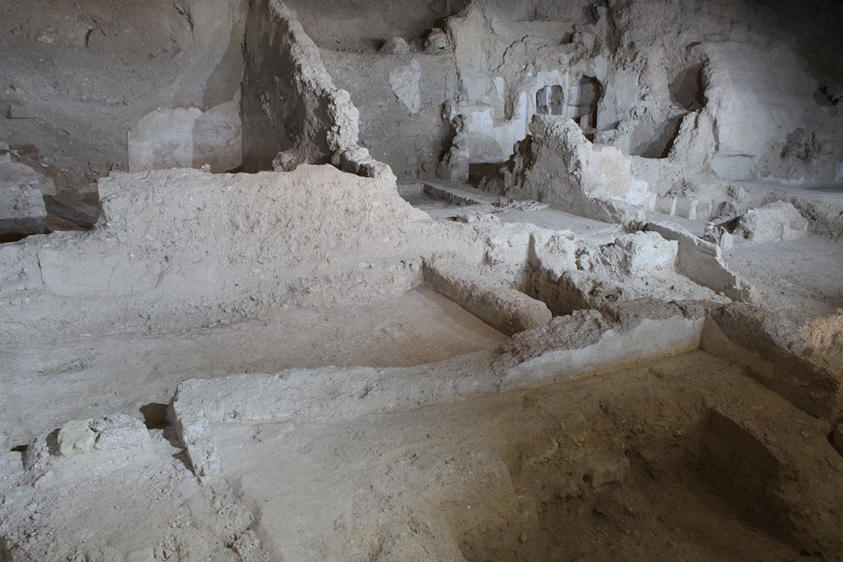 cuevas del nacimiento arqueológico Barrio Andalusí